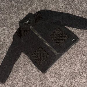 Dark grey zip up jacket size L